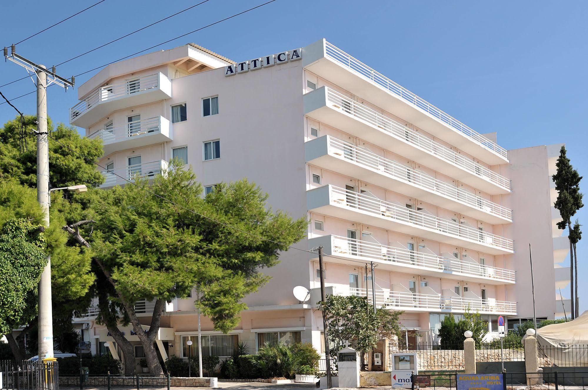 Attica Beach Hotel Mati Exteriör bild