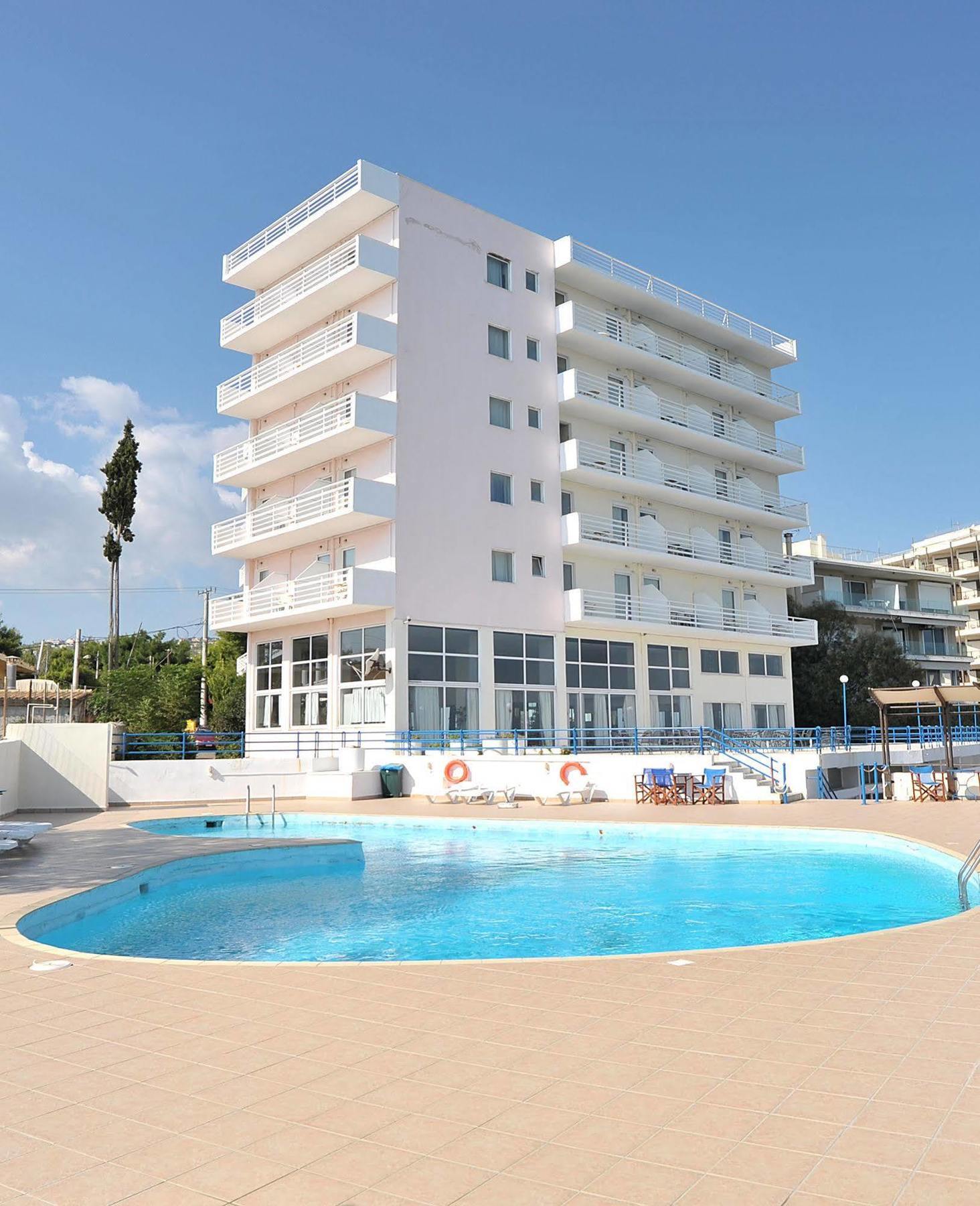 Attica Beach Hotel Mati Exteriör bild